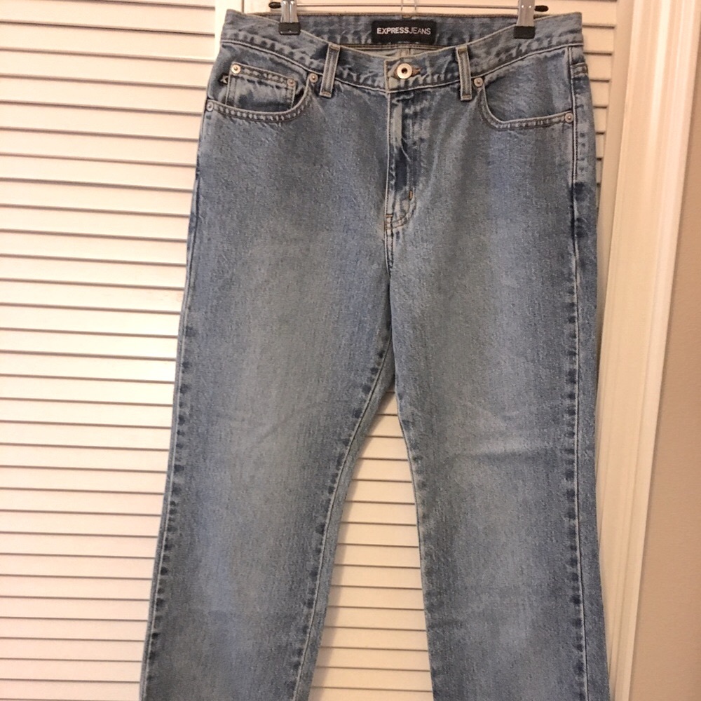 Vintage Express Low Rise Boot Cut “Mom style” jeans 11/12S